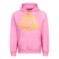 Fuchsia Pink gracie jiu jitsu Urban Hoodie - artisFamous