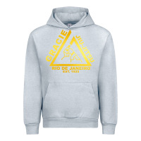 Heather Grey gracie jiu jitsu Urban Hoodie - artisFamous