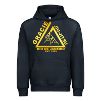 Navy gracie jiu jitsu Urban Hoodie - artisFamous