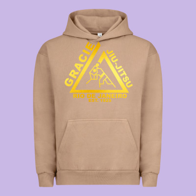 Gracie Jiu Jitsu Urban Hoodie Designed By Artisfamous