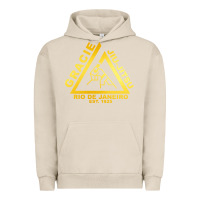 Pigment French Oak gracie jiu jitsu Urban Hoodie - artisFamous