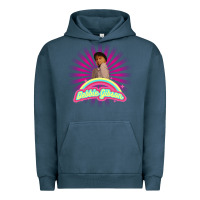 Pigment Midnight Navy debbie gibson Urban Hoodie - artisFamous