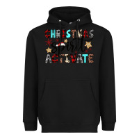 Black christmas spirit activate Heavyweight Hoodie - JahusDesignShop
