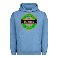 Pigment Pebble Blue dubstep Urban Hoodie - artisFamous