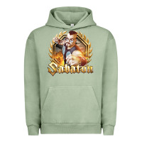 Pigment Oil Green sabaton 2 Urban Hoodie - artisFamous
