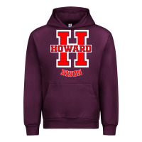 Mauve Wine howard 1867 university Urban Hoodie - artisFamous
