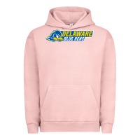 Pigment Salmon delaware fightin' blue hens Urban Hoodie - artisFamous