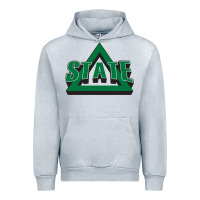 Heather Grey delta state athletics Urban Hoodie - artisFamous