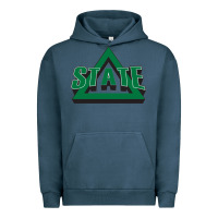 Pigment Midnight Navy delta state athletics Urban Hoodie - artisFamous