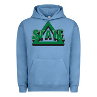 Pigment Pebble Blue delta state athletics Urban Hoodie - artisFamous