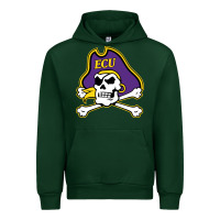 Forest Green east carolina pirates Urban Hoodie - artisFamous