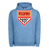 Pigment Pebble Blue melvins army Urban Hoodie - artisFamous