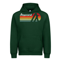 Forest Green algorand algo crypto Urban Hoodie - artisFamous