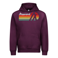 Mauve Wine algorand algo crypto Urban Hoodie - artisFamous