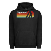 Pigment Black algorand algo crypto Urban Hoodie - artisFamous
