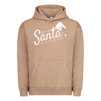 Pigment Burro Dear Santa I Can Explain Urban Hoodie - artisFamous