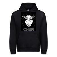 Black CHER Urban Hoodie - artisFamous