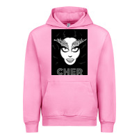 Fuchsia Pink CHER Urban Hoodie - artisFamous