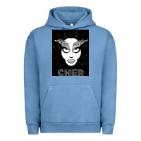 Pigment Pebble Blue CHER Urban Hoodie - artisFamous