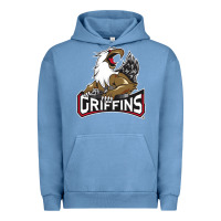 Pigment Pebble Blue griffins Urban Hoodie - artisFamous