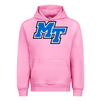 Fuchsia Pink middle tennessee mt logomark Urban Hoodie - artisFamous