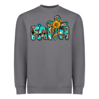 Storm faith with cross ado Heavyweight Sweatshirt - AdoDesignShop