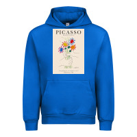 Cobalt pablo picasso   bouquet of peace Urban Hoodie - artisFamous