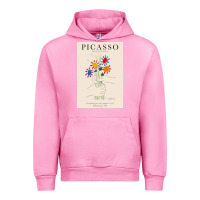Fuchsia Pink pablo picasso   bouquet of peace Urban Hoodie - artisFamous