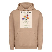 Pigment Burro pablo picasso   bouquet of peace Urban Hoodie - artisFamous