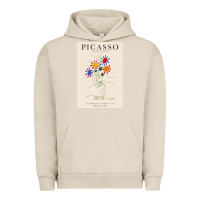 Pigment French Oak pablo picasso   bouquet of peace Urban Hoodie - artisFamous