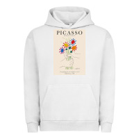 Pigment Lunar Rock pablo picasso   bouquet of peace Urban Hoodie - artisFamous