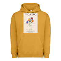 Pigment Peanut Butter pablo picasso   bouquet of peace Urban Hoodie - artisFamous