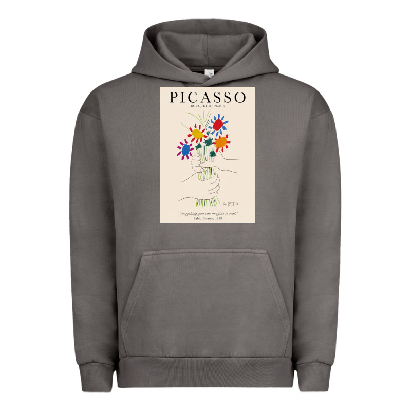 Pablo Picasso   Bouquet Of Peace Urban Hoodie by artisFamous | Teevron