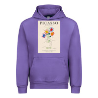 Tulip pablo picasso   bouquet of peace Urban Hoodie - artisFamous