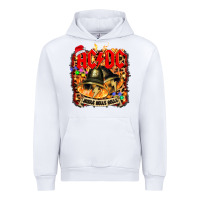 White acd christmas Urban Hoodie - artisFamous