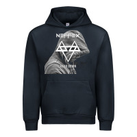 Navy head down Urban Hoodie - artisFamous