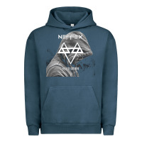 Pigment Midnight Navy head down Urban Hoodie - artisFamous