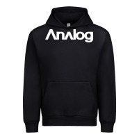 Black analog Urban Hoodie - artisFamous