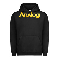 Pigment Black analog Urban Hoodie - artisFamous