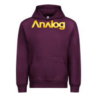 Mauve Wine analog Urban Hoodie - artisFamous
