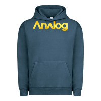 Pigment Midnight Navy analog Urban Hoodie - artisFamous