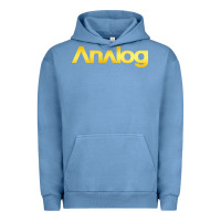 Pigment Pebble Blue analog Urban Hoodie - artisFamous