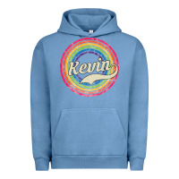 Pigment Pebble Blue kevin Urban Hoodie - artisFamous