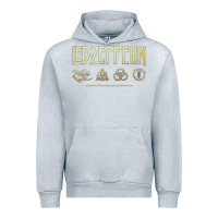 Heather Grey classic Urban Hoodie - artisFamous