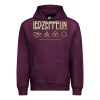 Mauve Wine classic Urban Hoodie - artisFamous
