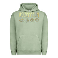 Pigment Oil Green classic Urban Hoodie - artisFamous