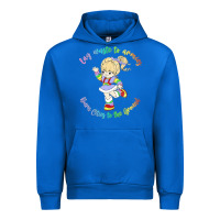 Cobalt rainbow brite badass   rainbow brite Urban Hoodie - artisFamous
