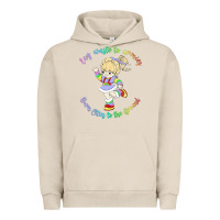 Pigment French Oak rainbow brite badass   rainbow brite Urban Hoodie - artisFamous