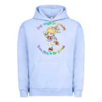 Pigment Grape Ice rainbow brite badass   rainbow brite Urban Hoodie - artisFamous