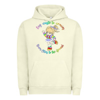 Pigment Pistachio rainbow brite badass   rainbow brite Urban Hoodie - artisFamous